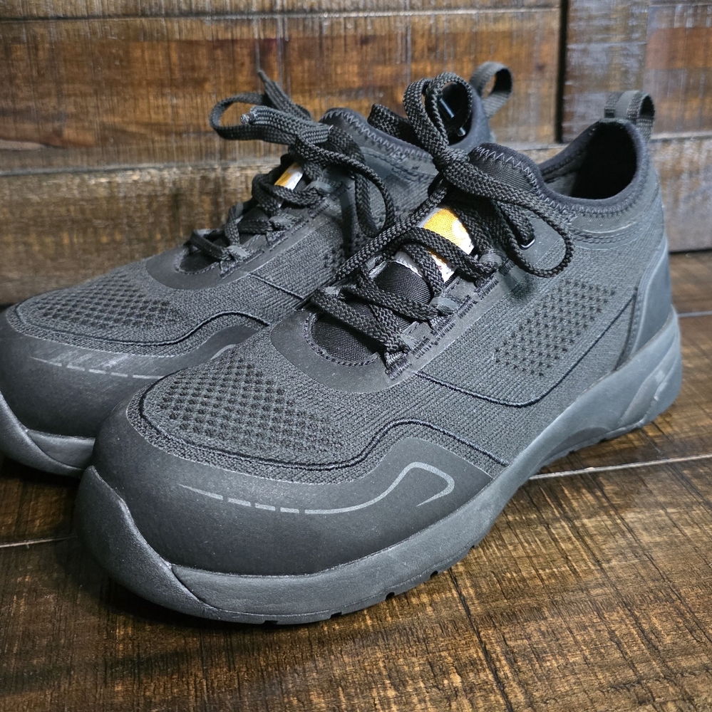 Carhartt Force 3" Nano Toe Slip Resistant Black Work Shoes Womens 7 NWOT